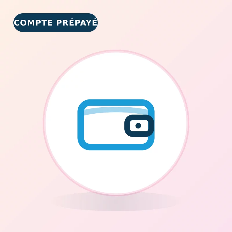 Crédit Store — compte prépayé, +10 % de bonus